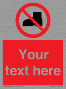 Custom No outdoor footwear